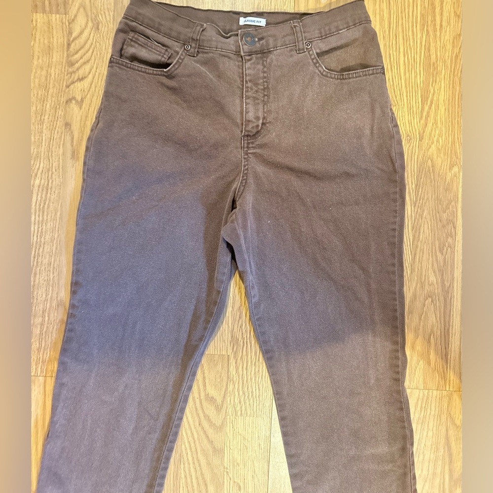 Basic Editions Classic Fit Straight Leg Jeans Womens size 8 pants Vintage Denim - Picture 8 of 12